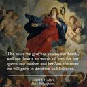 August 16: A Quote from Scott Hahn on the Blessed Virgin Mary