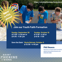 September 20: Youth Faith Formation to Meet Next Weekend, Sept. 26th