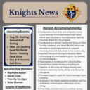August Knights News