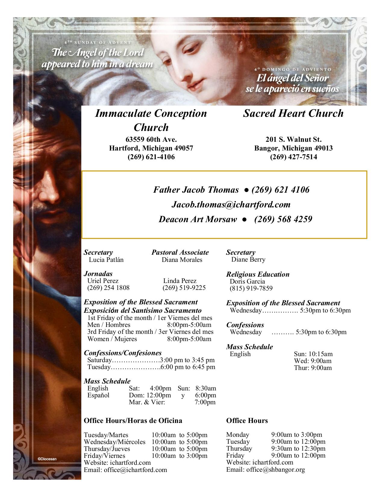 december 21, 2025 Bulletin