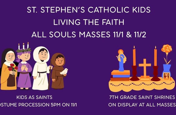 St. Stephens Catholic Kids - Living the Faith