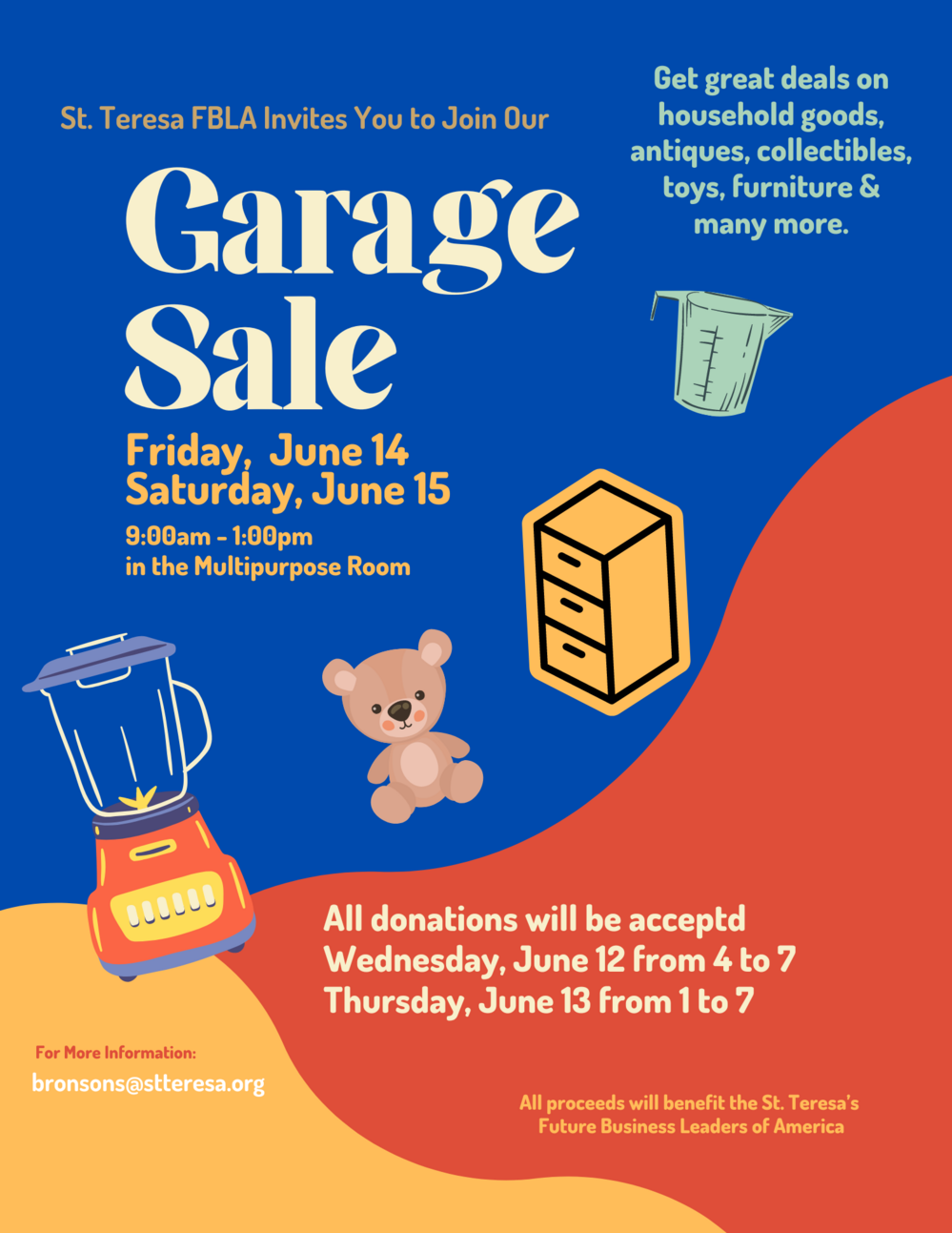 FBLA Garage Sale