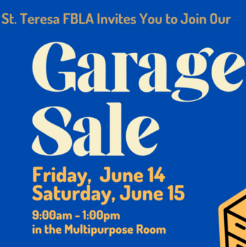 FBLA Garage Sale