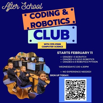 Coding & Robotics February 11 - April 29