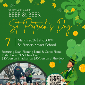 St. Patrick's Party March 7th