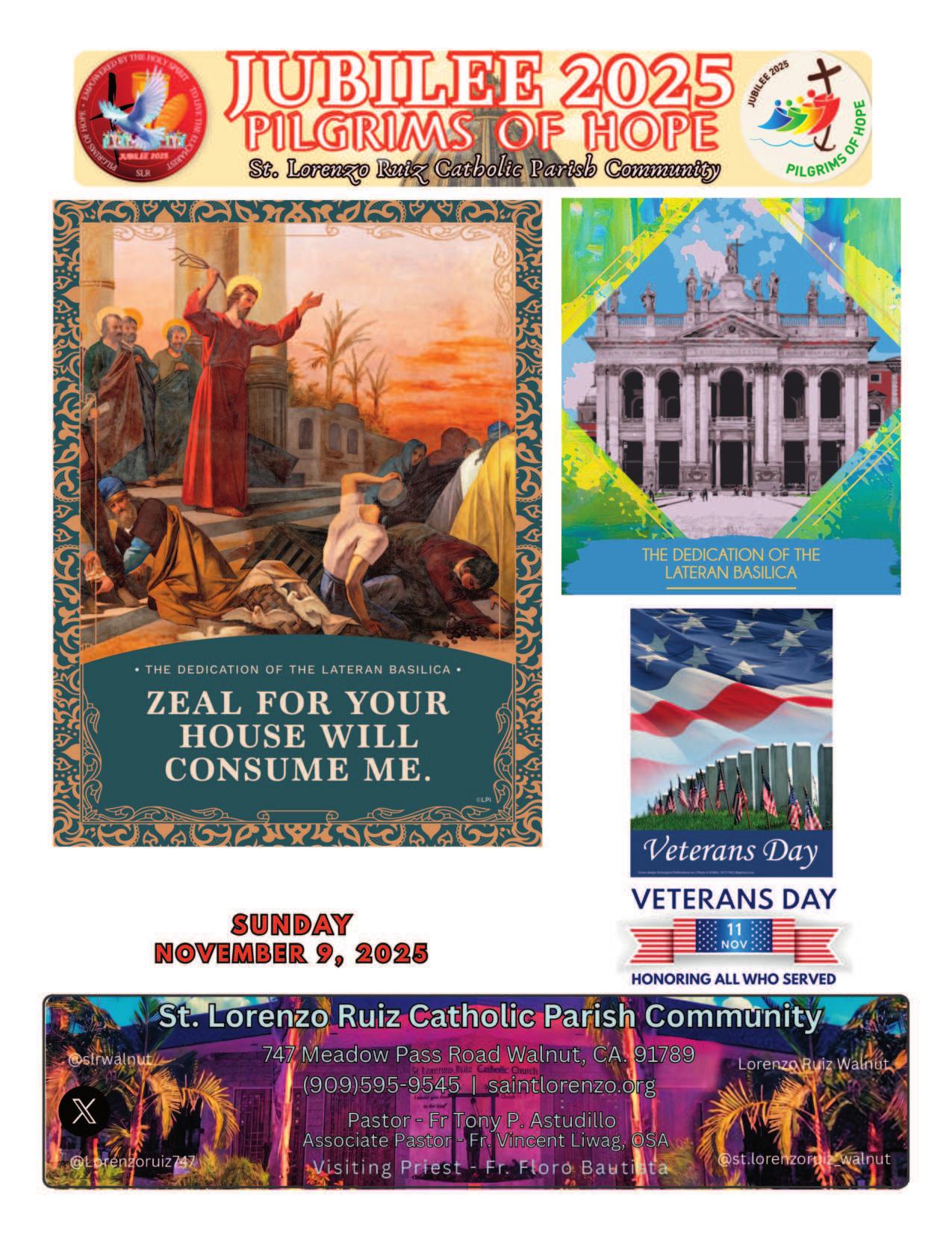 november 9, 2025 Bulletin