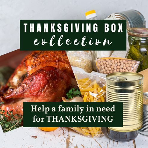 Thanksgiving Boxes Due Back This Sunday, November 9