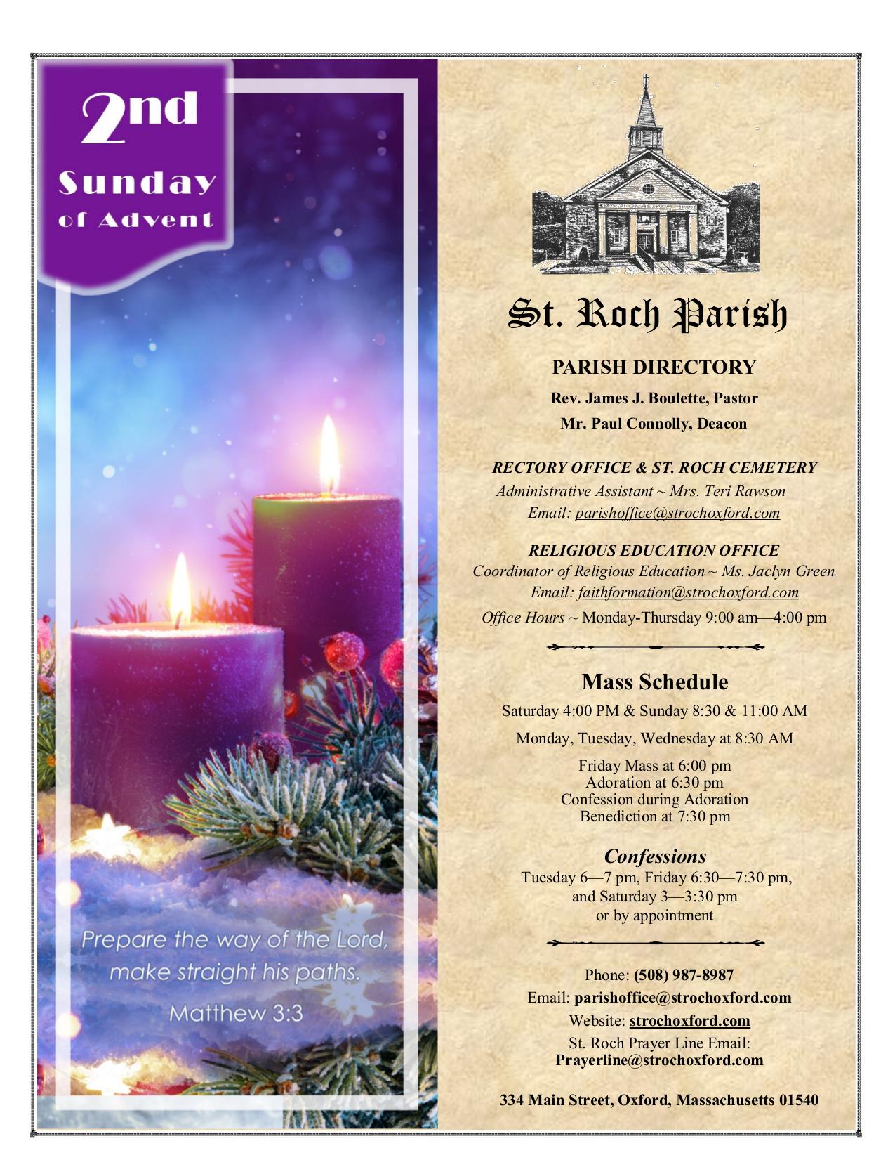 december 7, 2025 Bulletin