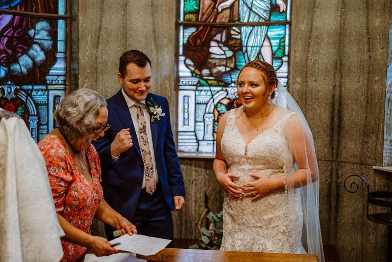 Newton Hall Wedding