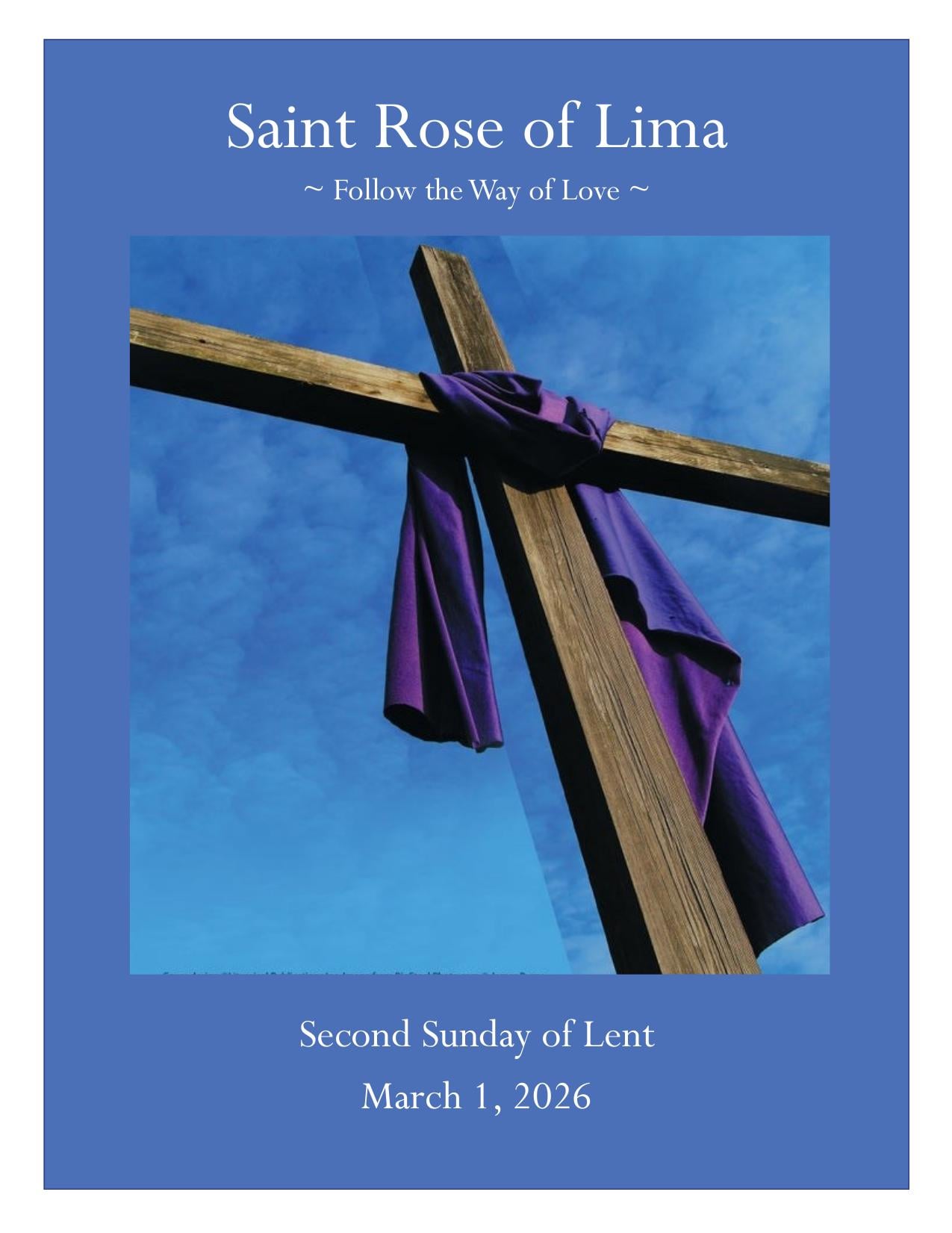 march 1, 2026 Bulletin