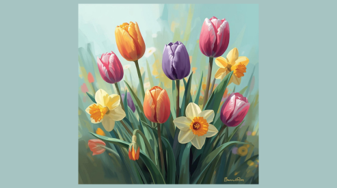 Decorating Church for Easter