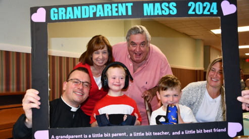 Grandparents Mass/Back Pack Blessing/Pancake Breakfast