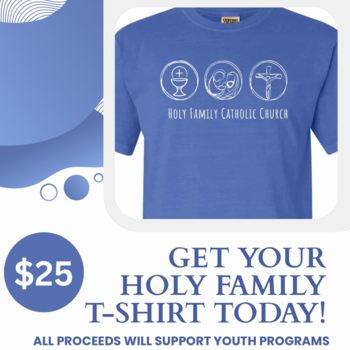 Holy Family T-shirts for sale.   $25