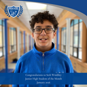 January JH Student of the Month