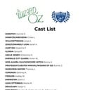 Wizard of Oz Cast