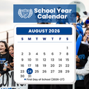 2026-2027 School Year Calendar