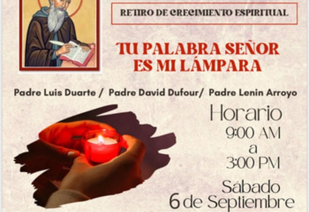 Retreat St Jerome. Saturday, September 6, 2025