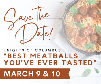 Knights of Columbus Meatball & Sauce Sale