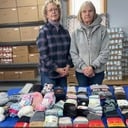 Parish Women's Groups Host Successful Sock Drive