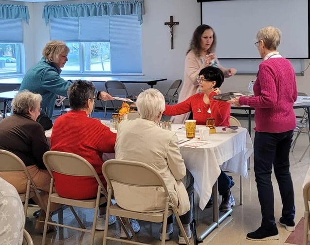 St. Kateri Catholic Women's Group hots luncheon parish women's groups