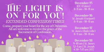 The Light is On for You...in the Sacrament of Confession