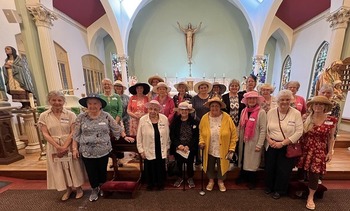 Daughters of Isabella Host Tea for Parish Women's Groups