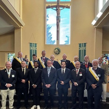 New Members Join Knights of Columbus in Calais and Machias