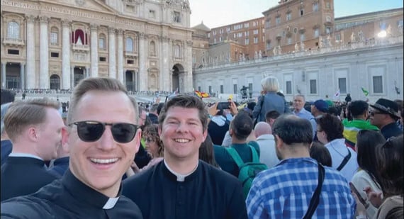 Fr. Stephen Jones: ‘Profound joy’ in St. Peter’s Square
