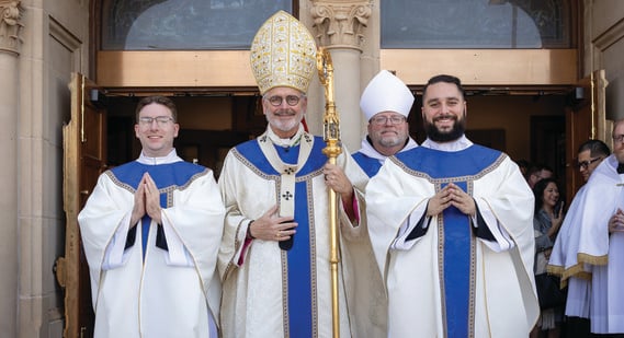 Elevated by God’s grace: Beckham, Grim ordained to the priesthood
