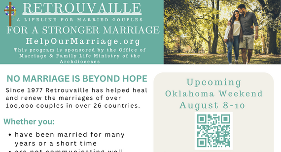 Retrouvaille offers help for struggling marriages