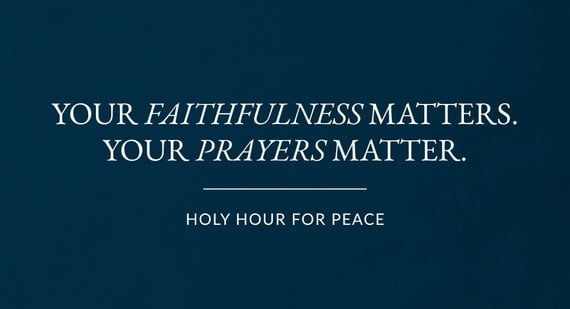 Archbishop Coakley calls for Holy Hour as a moment of renewal for hearts, nation