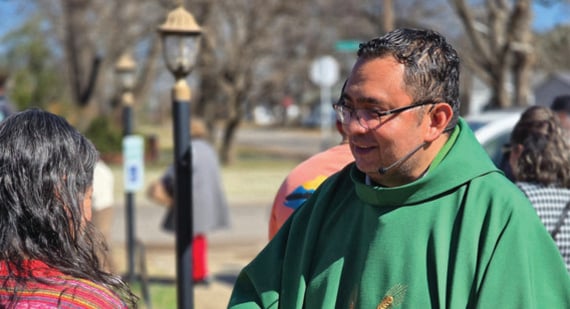 Pauls Valley priest prays for the well-being of Venezuelan people