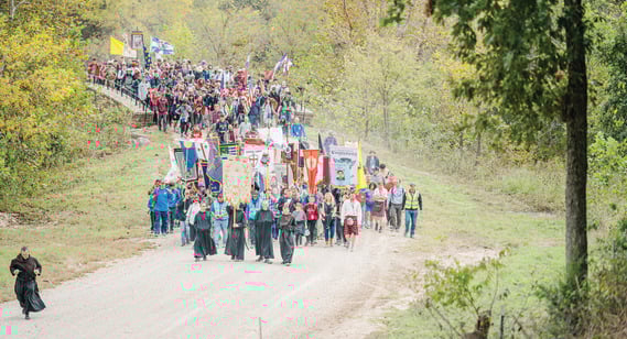 Three Hearts Pilgrimage offers beauty through sacrifice