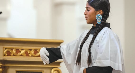 Native American Mass set for Rother Shrine