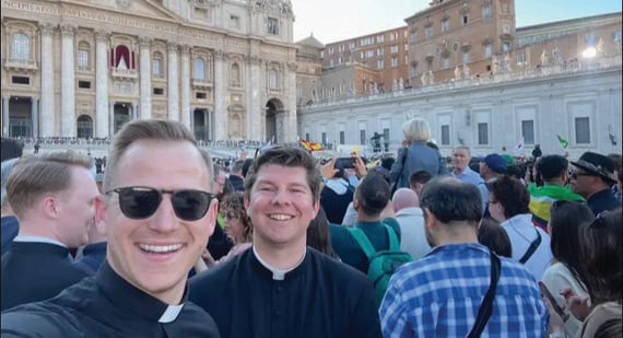 Fr. Stephen Jones: ‘Profound joy’ in St. Peter’s Square