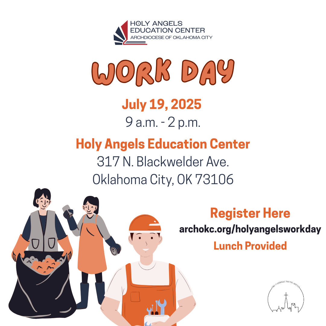 Holy Angels Work Day
