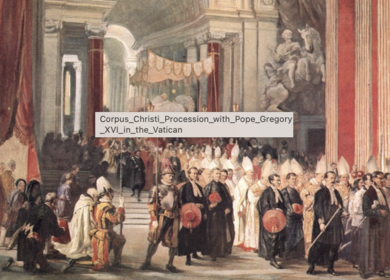 (1962) High Mass & Eucharistic Procession_Solemnity of the Body and Blood of Christ