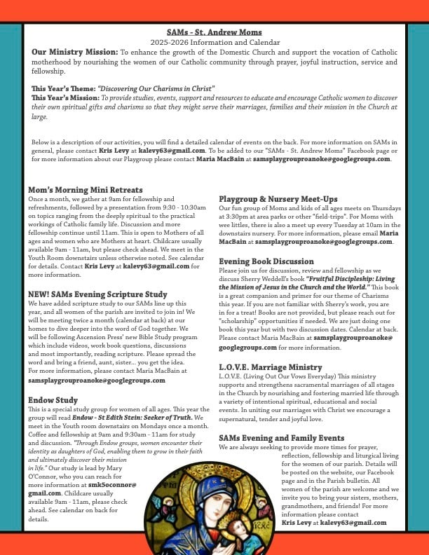 SAMs ministry information