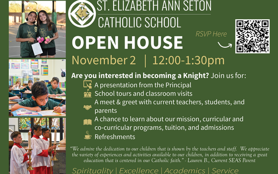 Join Us on November 2 for the Open House!