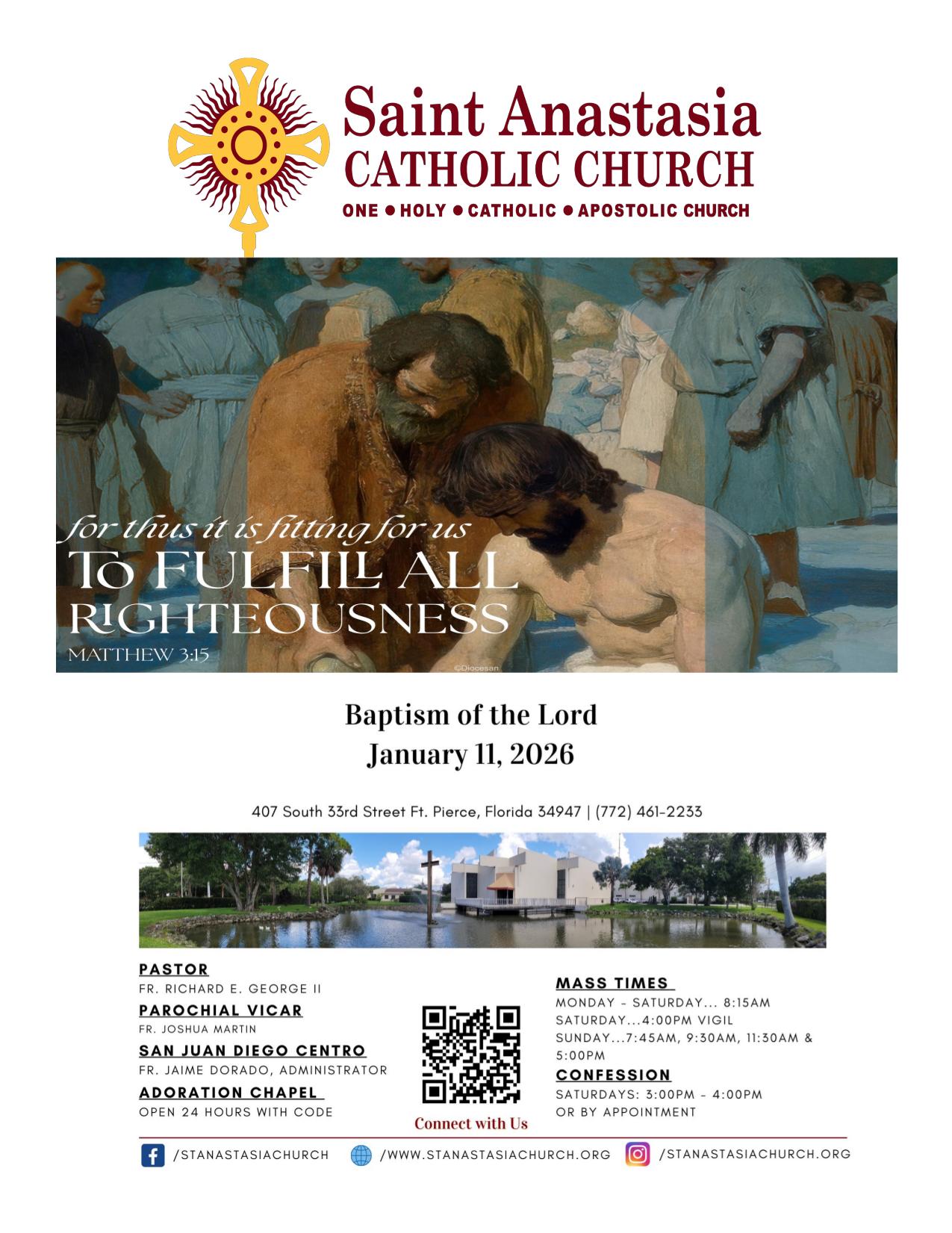 january 11, 2026 Bulletin