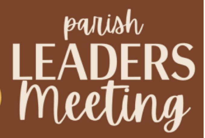 Parish Leaders Meeting