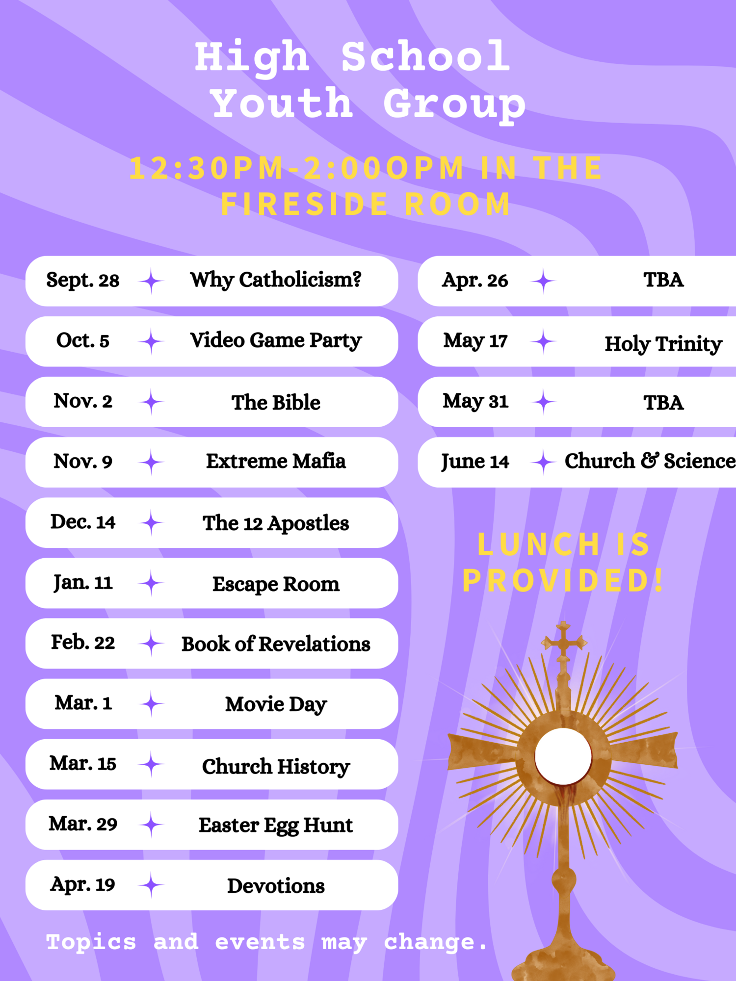 Click here to follow us on Instagram! @holytrinity.ym