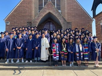 Graduation Mass, St. Mary, Hood River