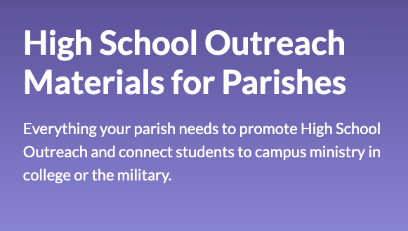 High School Outreach resources in English