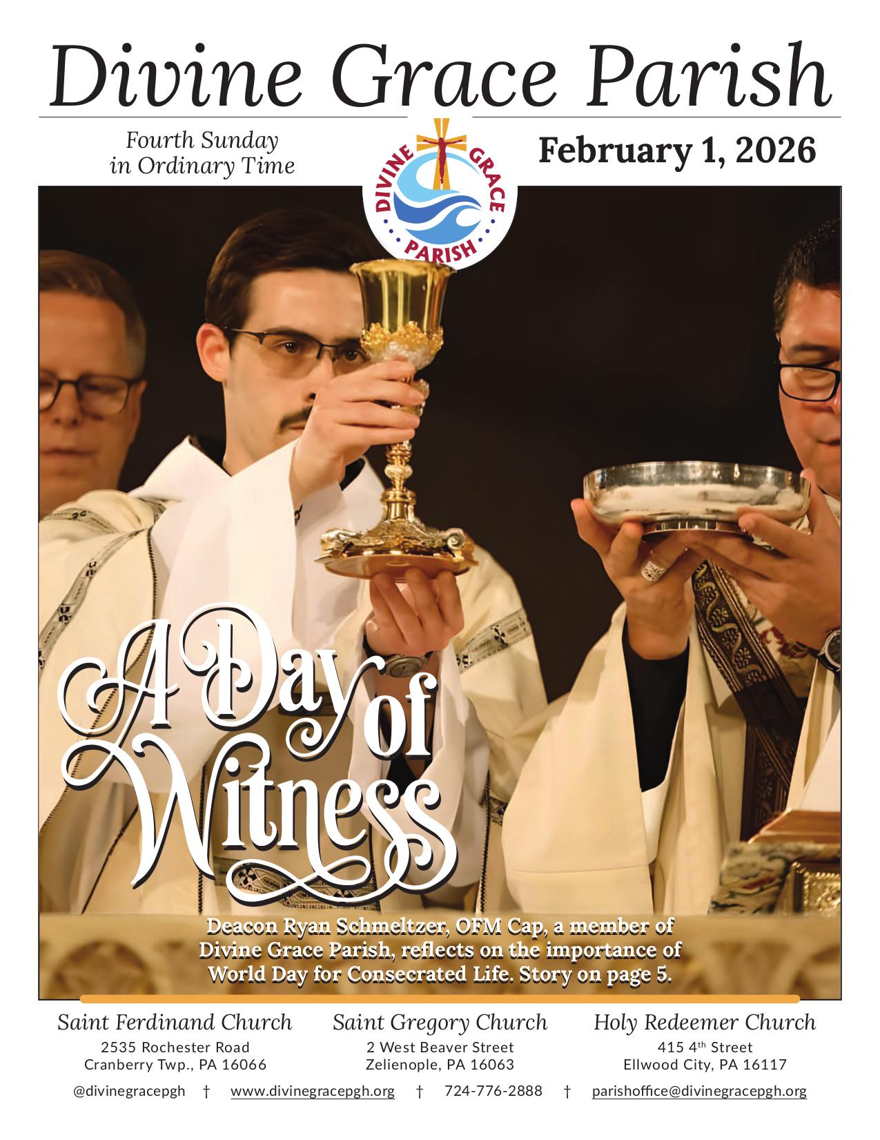 february 1, 2026 Bulletin