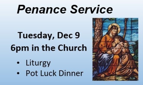 Faith & Fellowship Penance Service