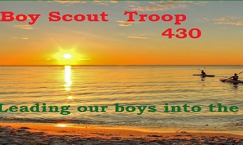 Troop 430 Dinner next weekend!