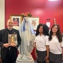 Cathedral Family | Bishop Joseph Espaillat Visits CHS