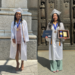 Valedictorian and Salutatorian Spotlight | Leah V. and Karis L. '25