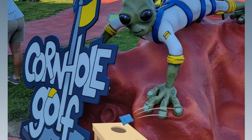 Young Adult Cornhole Golf
